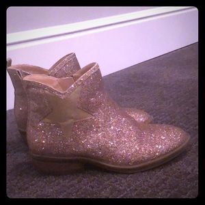 Little Girls Glitter Boots/Booties